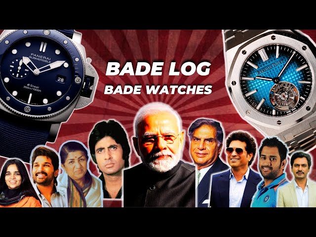 Watches of  Famous Indian Personalities - Rolex, Casio,  Apple watch | Best luxury watches India
