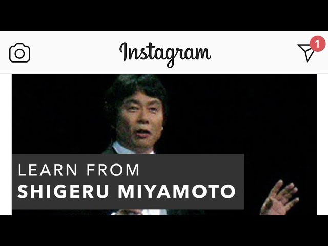 The Shigeru Miyamoto Instagram scam