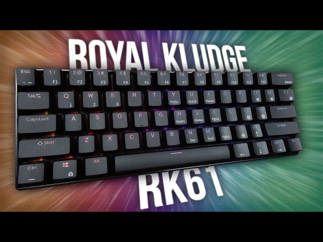 Royal Kludge RK61 Review - Best Budget 60% Keyboard?