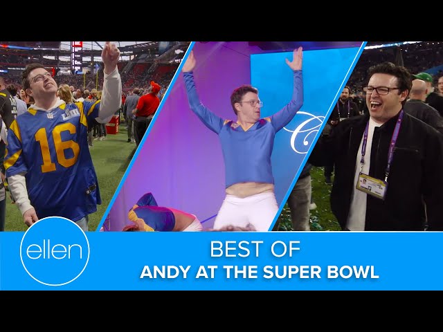 Best of Andy Lassner at the Super Bowl