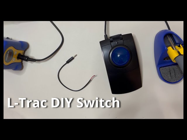 X-keys L-Trac: DIY Mouse Button
