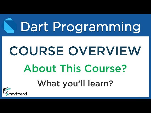 Dart Programming for Flutter: Beginners Tutorial [ FREE COURSE ] Overview