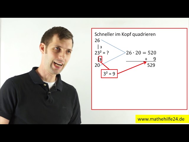 Mathetrick: Schneller quadrieren | Mathematik
