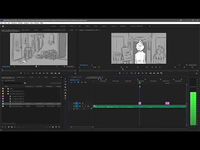 Collaborating Remotely in Flix and Storyboard Pro | 10: Second Publish to Adobe Premiere