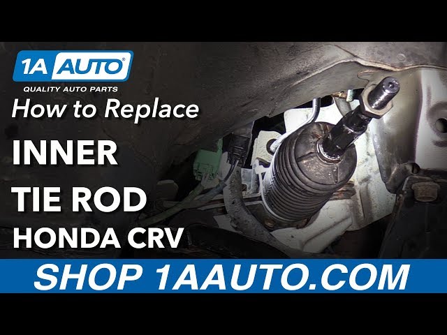 How to Replace Inner Tie Rods 07-11 Honda CRV