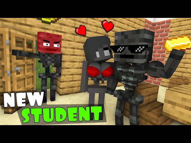 Monster School : BREWING NEW STUDENT - Minecraft Animation