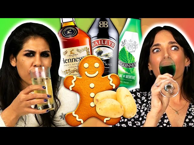 Irish People Try Festive Holiday Cocktails