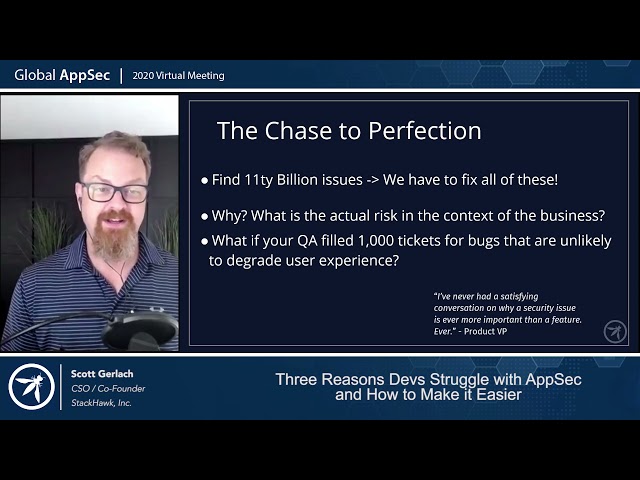 Why Developers Struggle with AppSec   Scott Gerlach