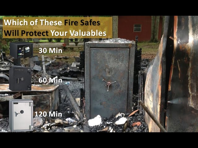 How Much Fire Rating Do You Need in a Safe?