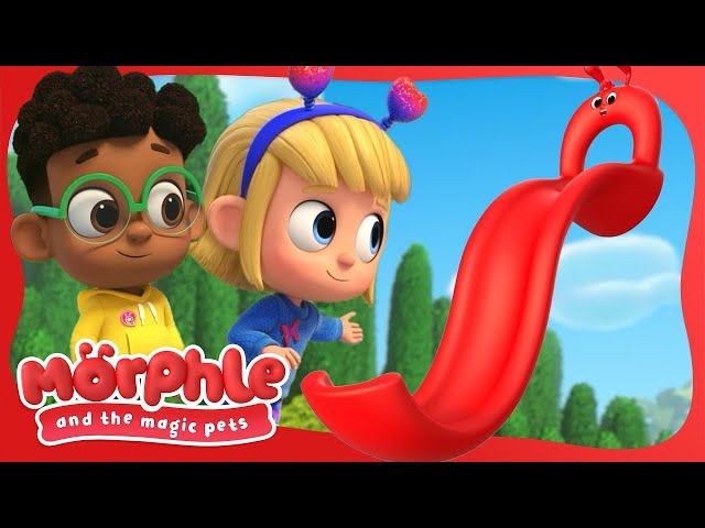 Morphle is a Slide! 🛝 Morphle and the Magic Pets | Available on Disney+ and Disney Jr #morphle