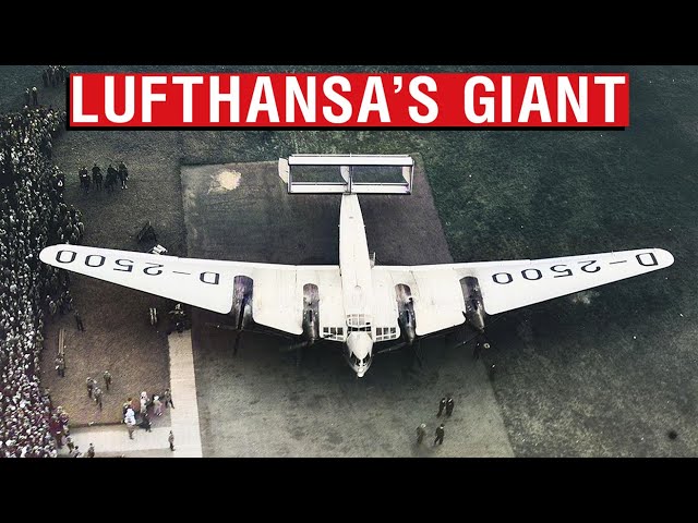 The Giant Airliner With Cabins In Its Wings | Junkers G38 [Aircraft Overview #19]