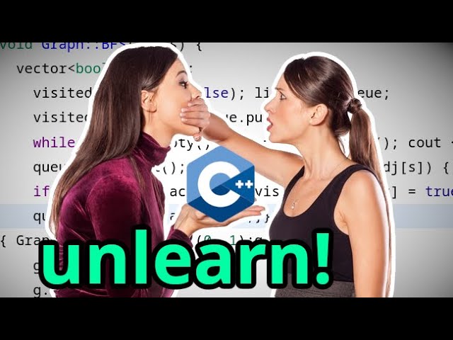 How to Unlearn C++
