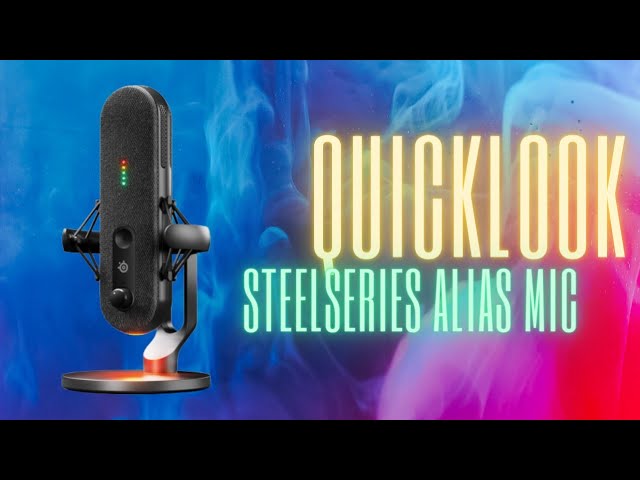 Achieve Studio-Quality Sound with the Steelseries Alias Microphone