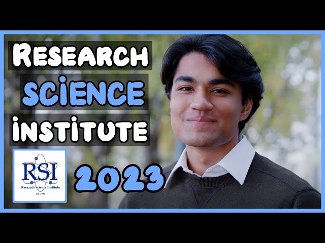 How I Got Into Research Science Institute (RSI) - My Approach to the Application