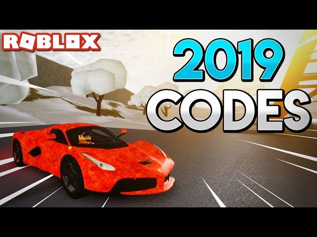 EVERY WORKING CODE in Vehicle Simulator!! (2019) - Roblox