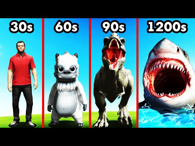 ANIMAL SHAPESHIFT Every 30 SECONDS In GTA 5