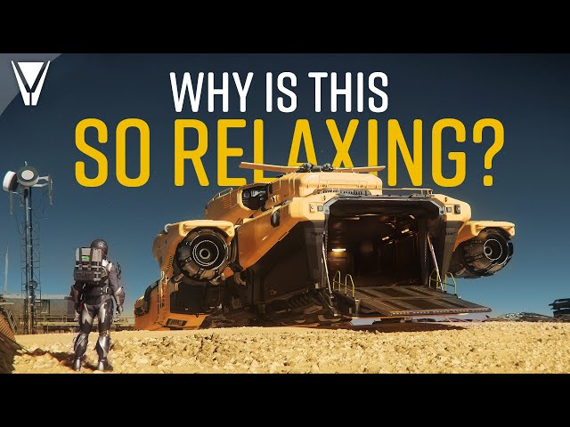 Why is Salvaging Stuff so Relaxing and Fun? [Star Citizen]