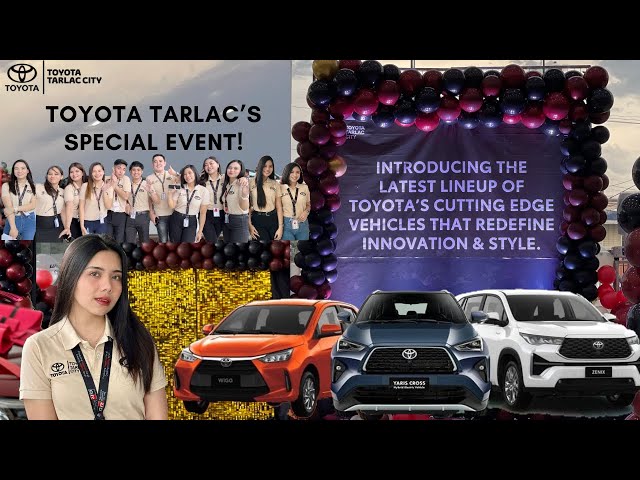 Toyota Tarlac City Special Event ft. Zenix, Yaris & Wigo | Maine Layug