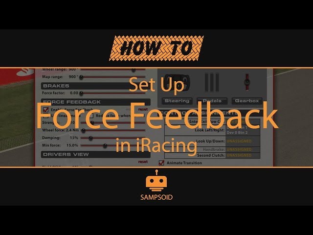 How to setup Force Feedback in iRacing