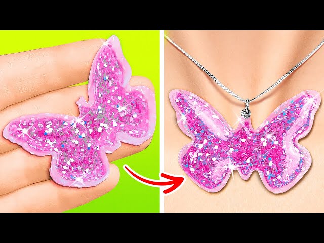 Fantastic Epoxy Resin, Glue And 3D Pen Crafts And Cool DIY Jewelry Ideas