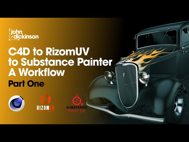 C4D to RizomUV to Substance Painter: A Workflow - Part One