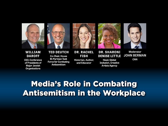 PaleyImpact: Media's Role in Combating Antisemitism in the Workplace