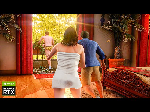 GTA 5 'Marriage Counseling' on RTX™ 3090 Maxed-Out - Ultra Realistic Ray-Tracing Graphics Mod