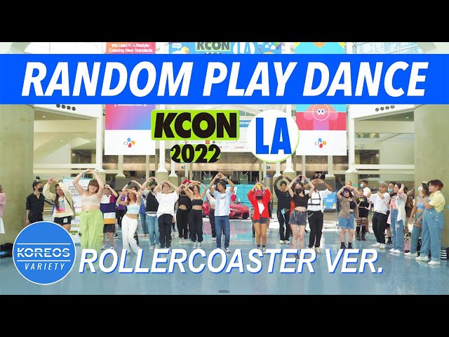 [KPOP IN PUBLIC LA] K-POP RANDOM PLAY DANCE Rollercoaster Ver. @ KCON 2022 LA | Koreos