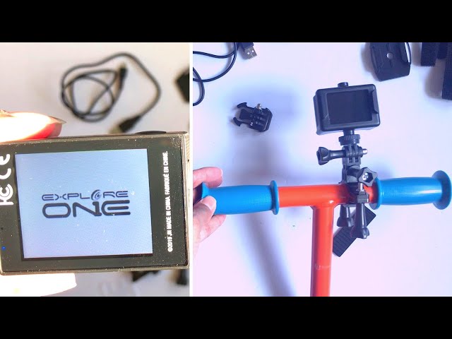 Explore One HD Camera | How to Attach Bike/Pole Mount