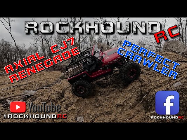 Rockhound RC Adventures: CJ7 goes out to crawl the rocks. #jeep #rcadventures #rcrockcrawler #axial
