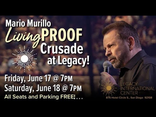 Mario Murillo | Living Proof Crusade | Saturday Night