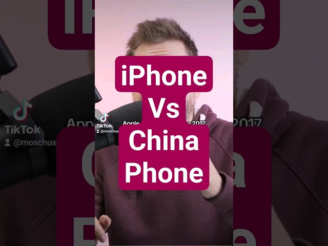 Apple oder Random China Phone? (pls nicht zu ernst nehmen) /moschuss.de