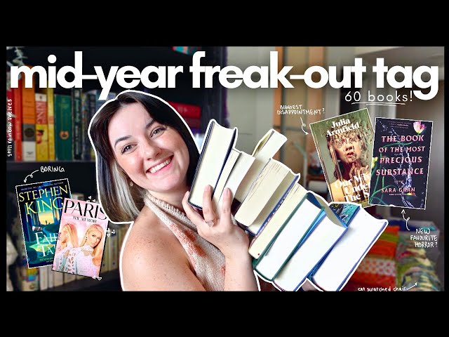 i've been reading SO many good books | mid year freakout tag + wrap-up