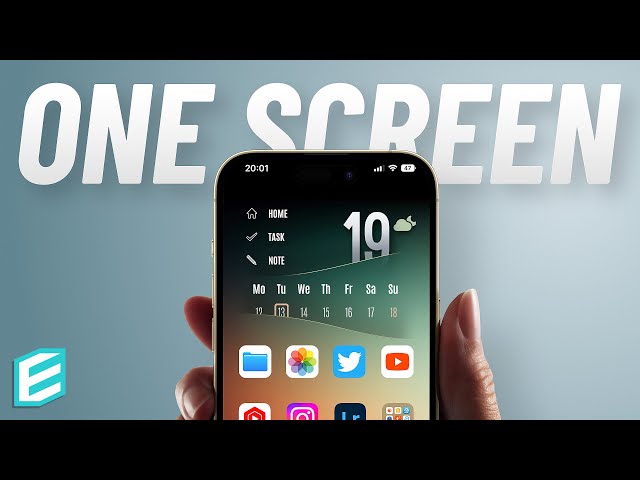 THE ULTIMATE iPhone Home Screen ft. iOS16 Guide & Setup