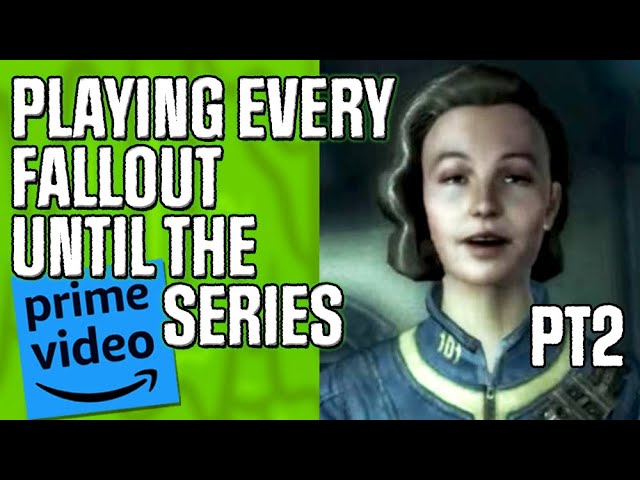 Playing EVERY fallout game until Amazon TV Series Premiere | PT.2