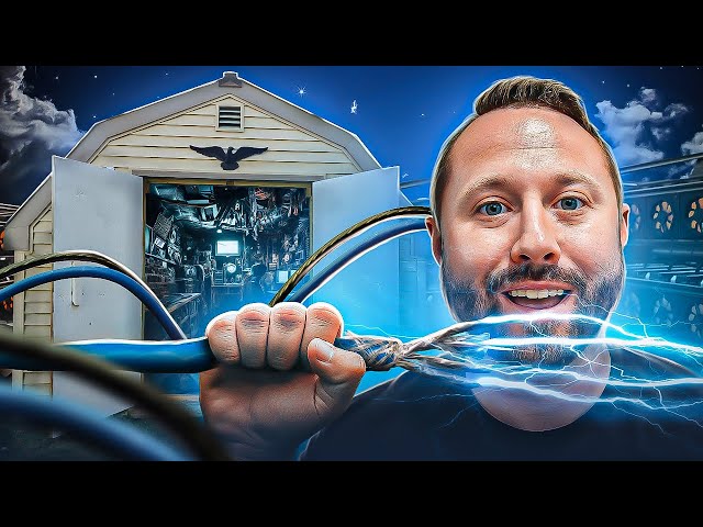 Building a Crypto Mining Shed | We have POWER!
