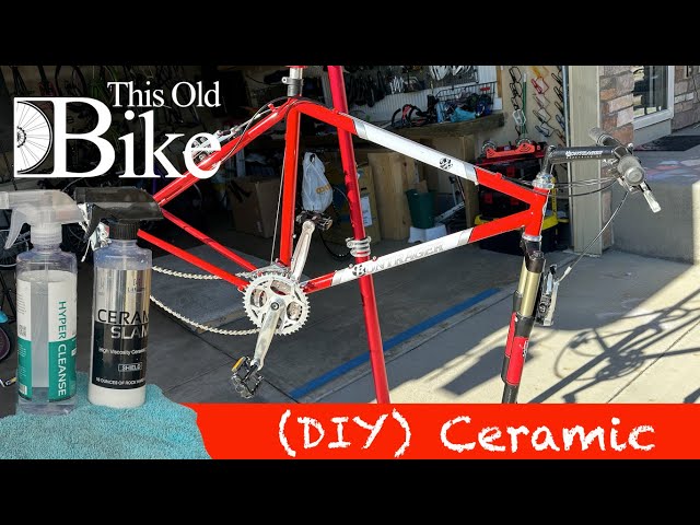 🫧 Ceramic Coating Steel Bontrager Bicycle Frame Like a Pro 🛠️ (It's Easier Than You Think!) 🚴‍♀️💨