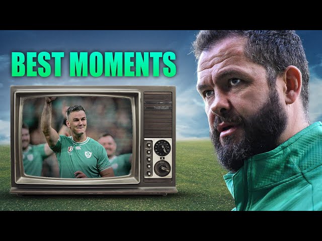 Ireland's fantastic Andy Farrell attacking rugby (10 minutes)