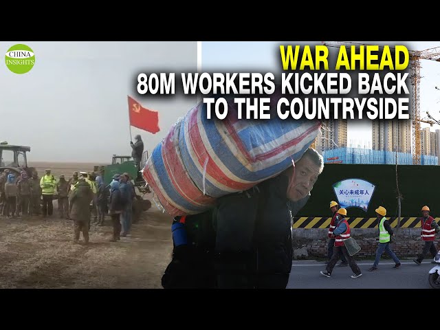 And 82,000 rural administrators enter Rural China! CCP Prepares for massive unemployment & war