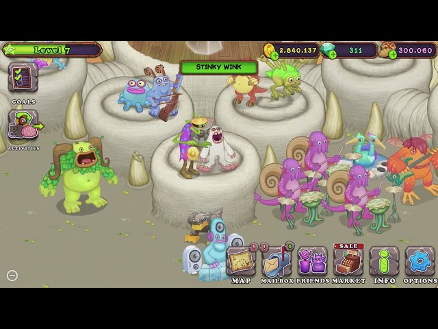STINKY WINK with yub vocals (my singing monsters)