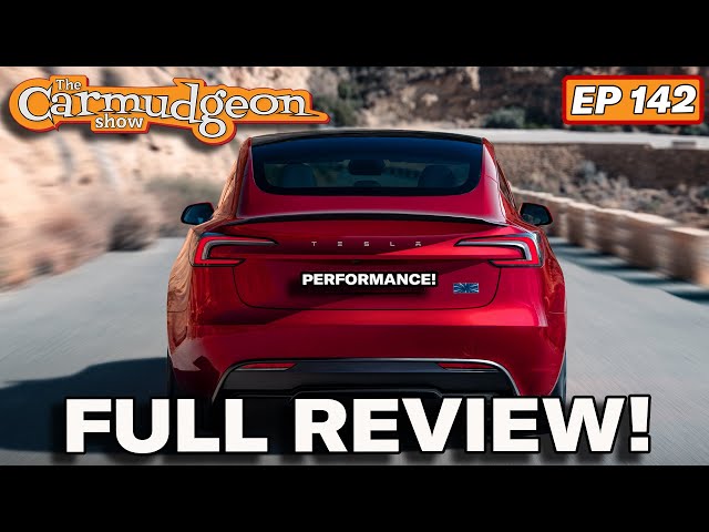 2024 Tesla Model 3 Performance Full Review w/ Jason Cammisa  — The Carmudgeon Show Ep. 142