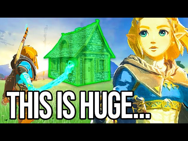 Zelda Tears of the Kingdom Huge New Reveal…