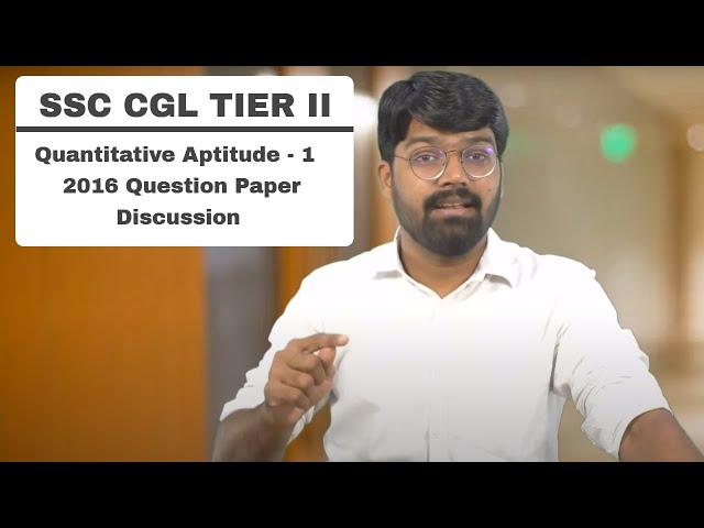 Memory Based Question Paper Discussion |Quantitative Aptitude - 1|SSC CGL Tier-II Exam |TalentSprint
