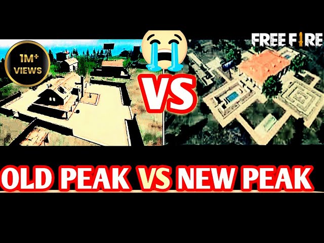 FREE FIRE NEW PEAK VS OLD PEAK ||
