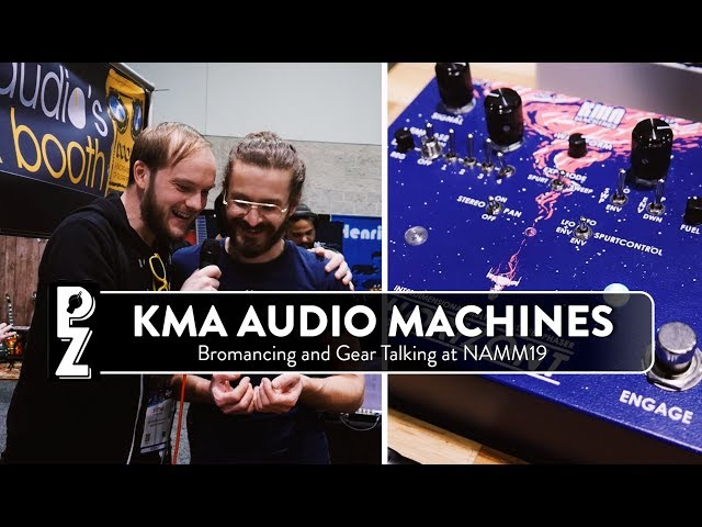 KMA Audio Machines - Bromance and gear talk at NAMM19