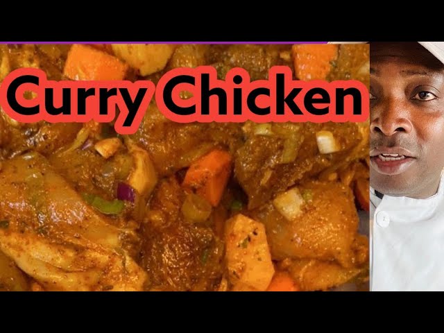 Learn how to marinate curry chicken!