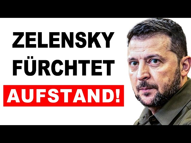 RACHE: Ukrainische Politiker stellen sich gegen Zelensky!