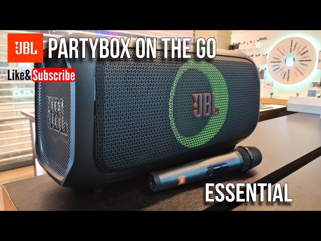 New JBL Partybox on the go Essential - First look, sound test, review💥