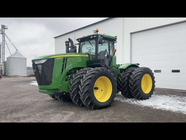 2012 John Deere 9410R Tractor Sold High on Ohio Farm Auction