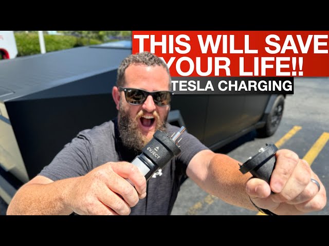 Tesla Supercharging Connector Could Save Your Life!